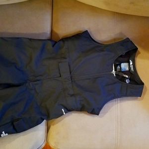 North Face snow pants with bib